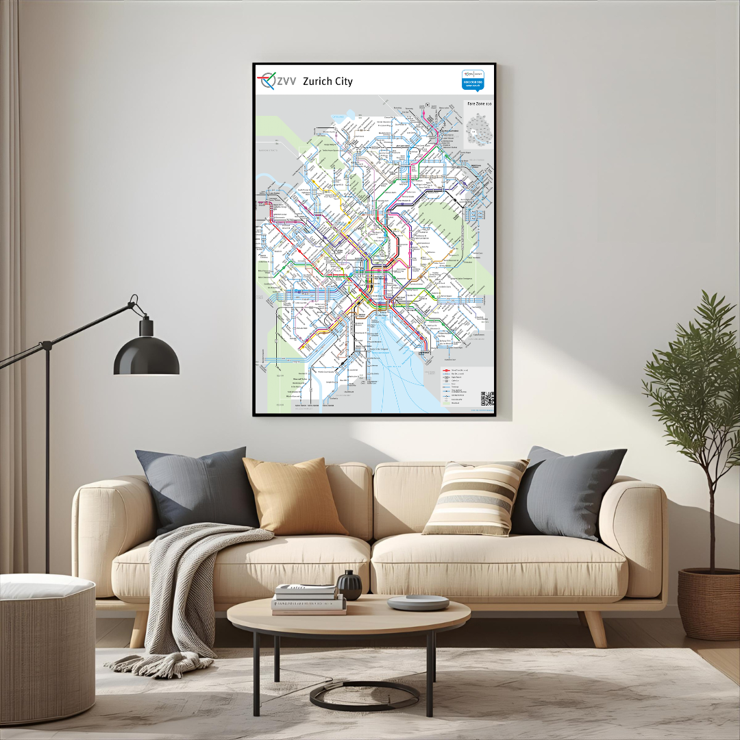 Zurich's Most Hilarious English Transport Map