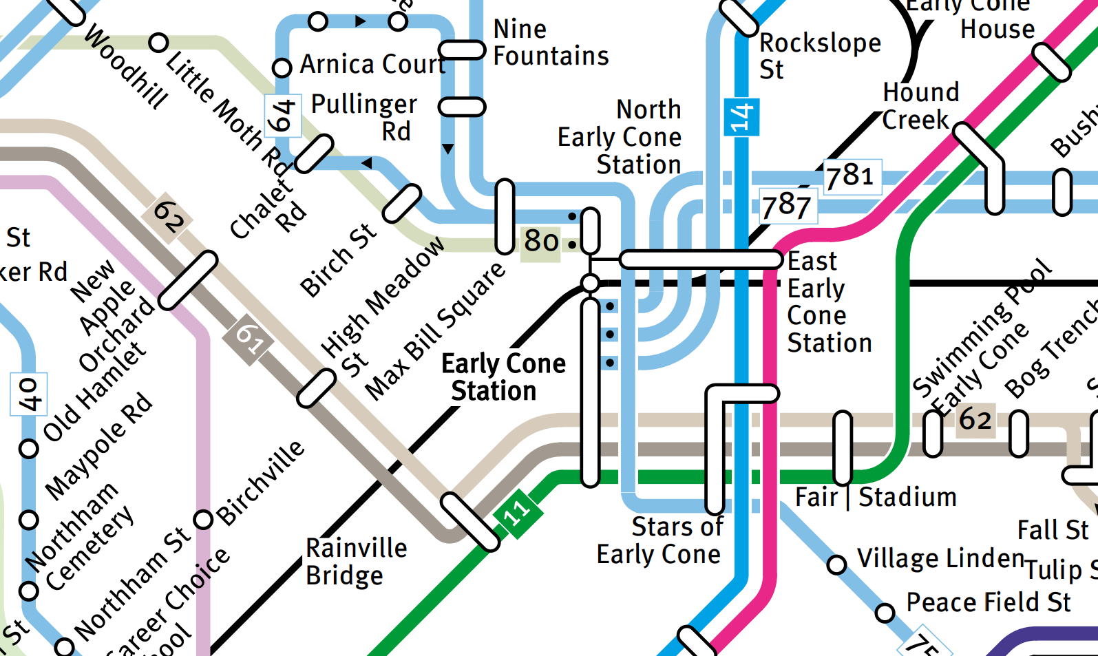 Zurich's Most Hilarious English Transport Map